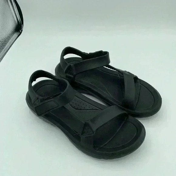 Roolee Black Sandals Size 7 - Picture 1 of 4